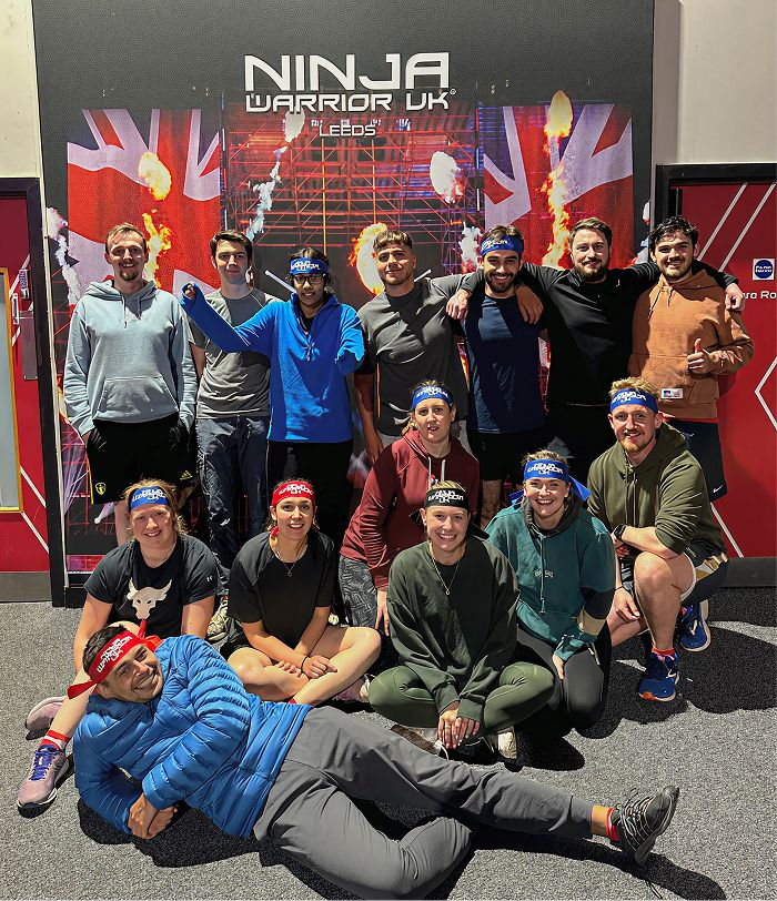 Team social activity at Audacia